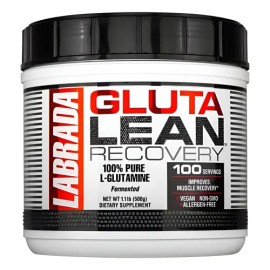 Glutamina Labrada Glutalean 500 Gramos - 100 Porciones                                                                                                