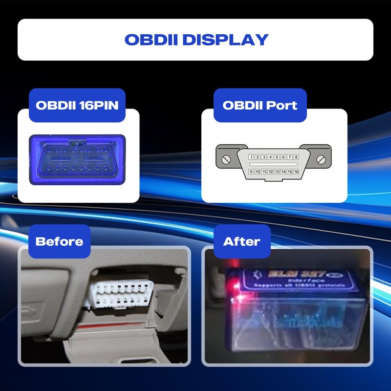 Dasaita OBD2 Car Automotive Diagnostic Scanner Save & Share Reports