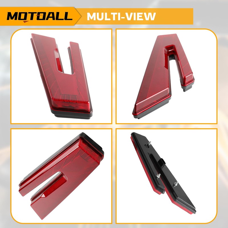 AUTOKAY LED Brake Tail Lights Left & Right Rear for