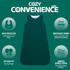 Rayon from Bamboo Baby Sleep Sack | 0.5 TOG | By Hibby Baby - Canadian Brand