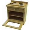 Melody Jane Dolls House Bare Wood Cooker Stove Unit Miniature