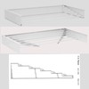 Wall Mounted Drying Rack 40",Laundry Drying Rack Collapsible, Retractable Clothes