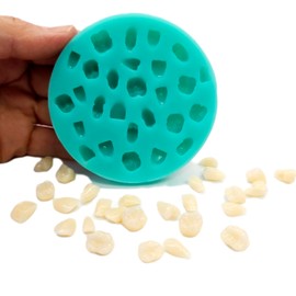 Imitation Human Teeth Tooth Teeth silicone mold teeth mold tooth mold multiple cavities | Soap | Candle | Mold for Wax | Mold for Resin NC041