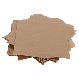 GET 4-T1020 Appetizer / Serving Basket Tissue Liner Paper, 5.5" x 5.5", Brown (Case of 2000)