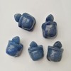 Manekieko Natural Blue Aventurine Turtle Ncrystals and Healing Stones, 35