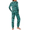 syoss Womens Pajama Set Long Sleeve Sleepwear Fall Round Neck