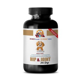Dog Joint Supplement chewable - Premium Hip and Joint Complex - Dog Treats - Healthy Formula - pet Joint Care - 120 Treats (1 Bottle)