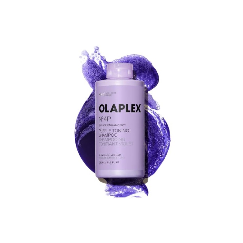 OLAPLEX N°.4P Blonde Enhancer Purple Shampoo | Toning Hair, 250
