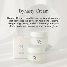Beauty of Joseon Beauty of Joseon Dynasty Cream Hydrating Face Moisturizer for Dry, Sensitive Skin, Korean Skincare for Men and Women 50ml, 1.69 fl.oz.