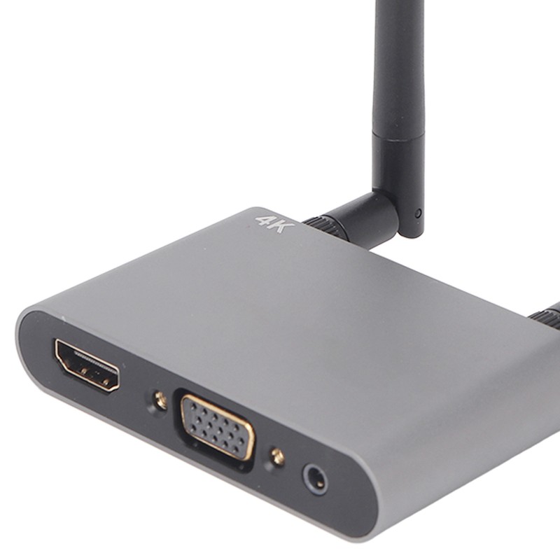 Wireless Display Adapter 4K Support 2.4GHz 5GHz WiFi VGA HD