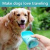 Leak-Proof Portable Dog Water Bottle – 550 ML Travel Dispenser