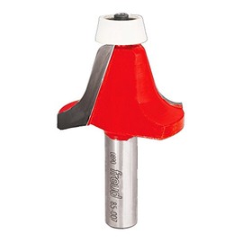Freud 85-007: 1/2" Radius Ogee Bowl Bit with 1/2" shank, 3-1/8" overall length
