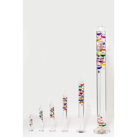 Glassic Gifts® Galileo Thermometer (13" Tall)