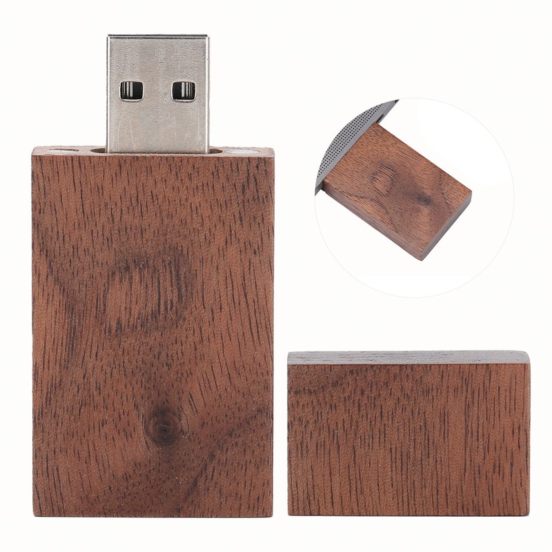 Wooden Portable Mini U Disk USB Flash Drive Memory Stick