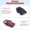 Daeiclru Real Carbon Fiber Gear Shift Knob Head Cover Compatible