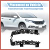 ACROPIX 1 Pair Front Left and Right Bumper Bracket for