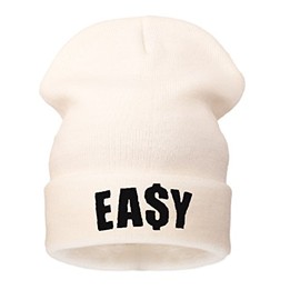 4sold (TM Bad Hair Day COMME DES F*CKDOWN DISOBEY GEEK WASTED YOUTH OFWGKTA BEANIE TSHIRT SNAP BACK HAT HATS Justin Bieber Bourn 1994 Want My Number Brand, Easy (white)