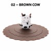 10cm Silicone Cup Cover for Drinks – Heat-Resistant Dustproof Suction