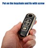 ACROPIX Keyless Entry Remote Control Cover 3 Button for TPU