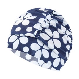 Plus Nao Swim Cap for Women Men Unisex Adult Swimming Equipment Swimming Cap Floral Dot Heart Stars - 4