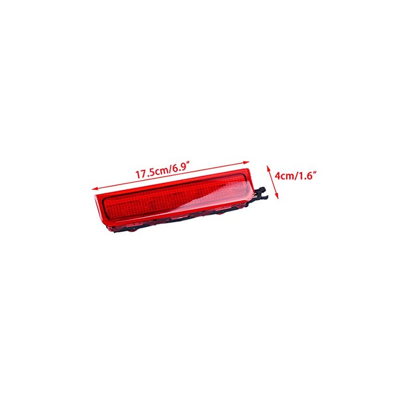 Red Lens LED Rear High Level Third Brake Stop Light