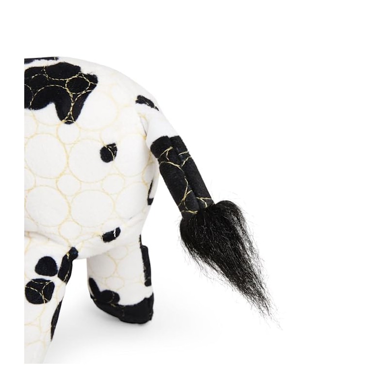 Leaps & Bounds Tough Cow Dog Toy, Medium