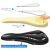 COOWOO Bicycle Saddle Cover, Super Thick Memory Foam Saddle Cushion,