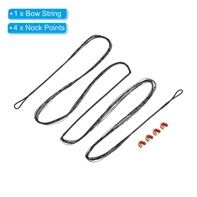 PATIKIL Bow String Replacement with 4 Nock Points for AMO