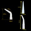 HAMUULL Curved caulking gun caulking nozzle, caulking extension nozzle, caulking