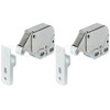 x2 Mini Touch Catch Latch Cabinets Caravan Motorhome Cupboard Doors