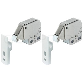 x2 Mini Touch Catch Latch Cabinets Caravan Motorhome Cupboard Doors