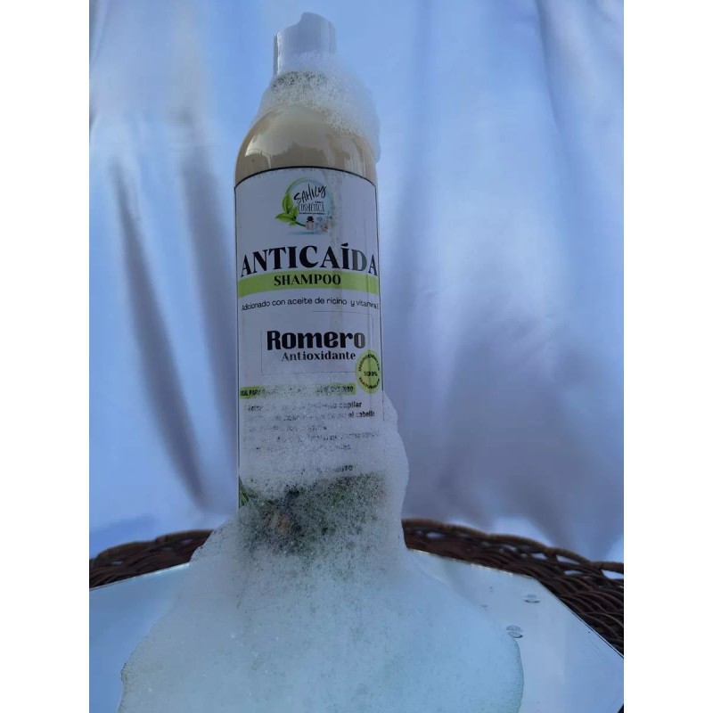 Sahily Shampoo Artesanal De Romero Sin Sulfatos, Sal Ni Parabenos