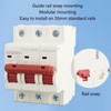 3P Direct Current Circuit Breaker Practical Small Circuit Breaker for