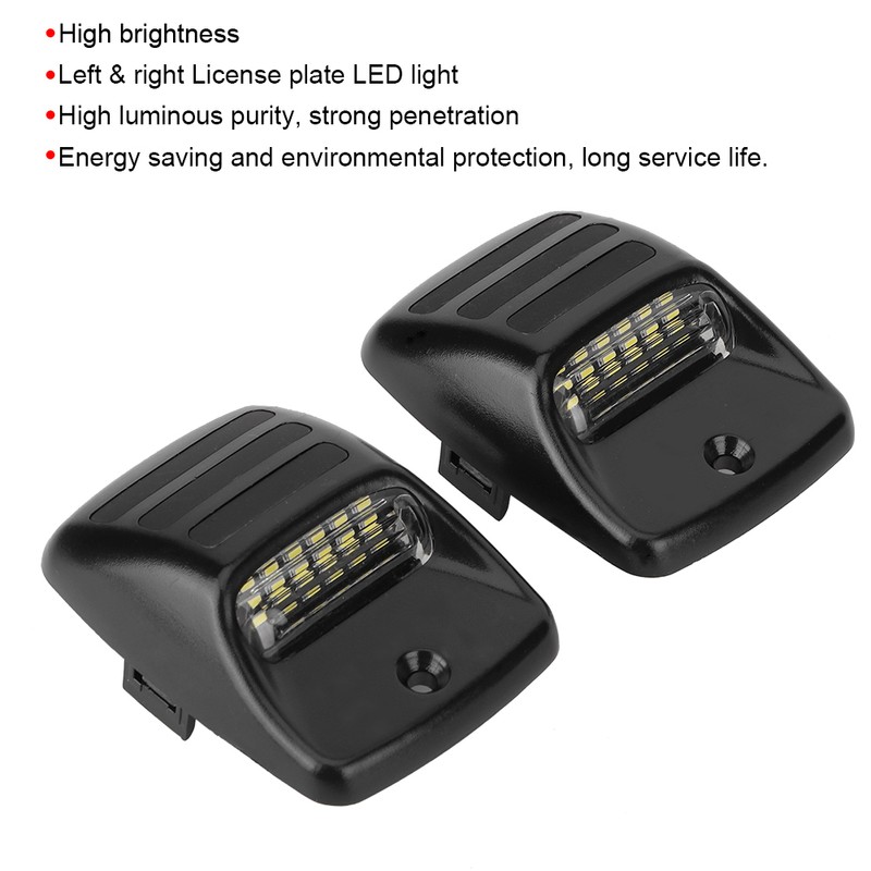 Pair 18LED License Number Plate Light Fits for Toyota Tacoma