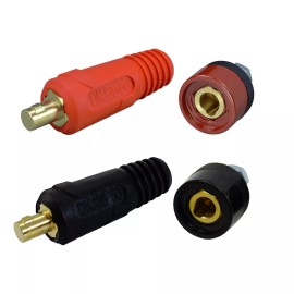 RIVERWELDstore TIG Welding Cable Panel Connector Plug and Socket Set DKJ35-50 & DKZ35-50 4pcs