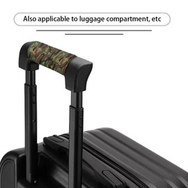 BIGCARJOB Camouflage Style Luggage Handle Wrap Set for Suitcase,2 pcs Neoprene Luggage Handle Wraps Protection Cover Luggage ID Tags Door Handle Sleeve Cover for Women Travel Accessories