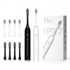 SUNPRO 2-Pack Sonic Electric Toothbrush with 6 Cleaning Modes and