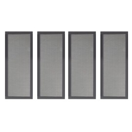 Outanaya 4Pcs Magnetic Vent Covers Multifunctional Air Vent for Floor Wall Ceiling Use Easy to Clean Register Vent Cover Durable Mesh Design for Home Office