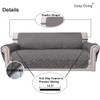 Easy-Going Reversible Couch Cover for 3 Cushion Couch Sofa Cover