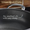 Anolon X Hybrid Nonstick Casserole Pan with Lid, Dark Gray