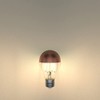 ledscom.de E27 Reflector Rose Gold LED Filament Light, 839 lm,