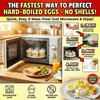Innodoris Microwave Egg Cooker (2 Pack), Rapid Hard Boiled Egg