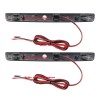 HPB LED SMOKED LENS LED BUMPER REFLECTOR LIGHTS for MERCEDES