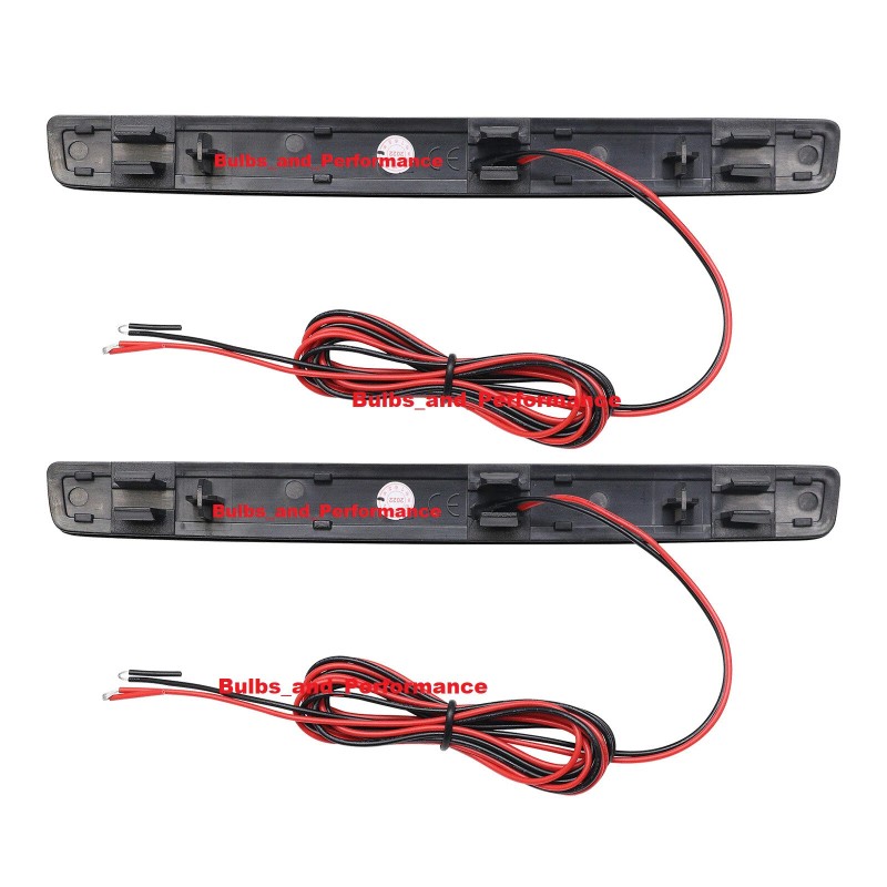 HPB LED SMOKED LENS LED BUMPER REFLECTOR LIGHTS for MERCEDES