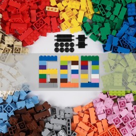 HUIZDQ 600 Pieces Classic Building Blocks Set, Suitable for Boys and Girls from 6 Years, Compatible with All Major Brands