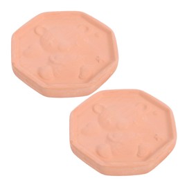 BESPORTBLE Terracotta Sugar Softener 2 Pack Reusable Sugar Saver Discs for Food Storage Flour Saver for Home Restaurant