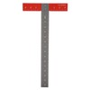 T Square Ruler Aluminum Alloy Accurate Scale Multifunctional Portable Woodworking
