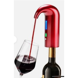 Electric Wine Aerator, Rechargeable Portable Wine Decanter Pump and Dispenser