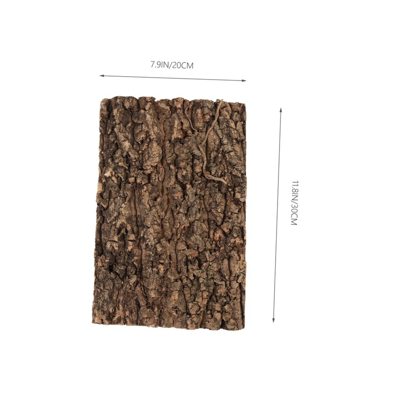 Garneck Cork Bark Back Panel for Terrarium, 30 x 20