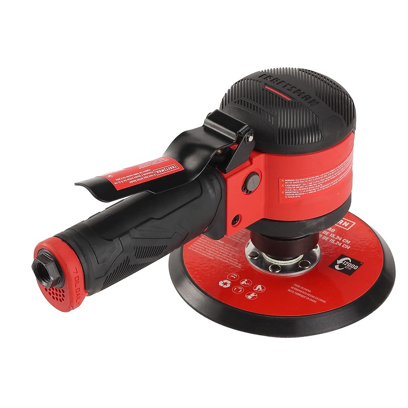 CRAFTSMAN 6-in Dual Action Sander, Swirl-Free Finish, Adjustable Speed Control,